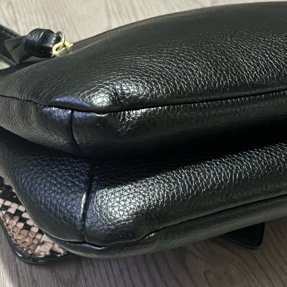 Enzo Angiolini Women Snake Print Satchel Bag, Neutral Snake - Picture 10 of 16